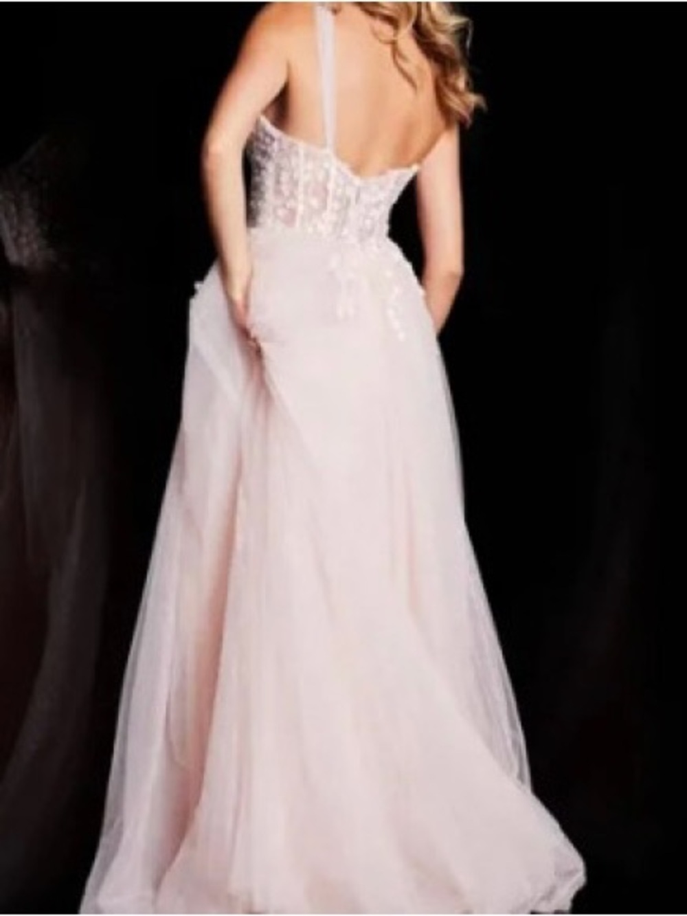 Jovani Prom Dress 25913 size 10 - Picture 9 of 13